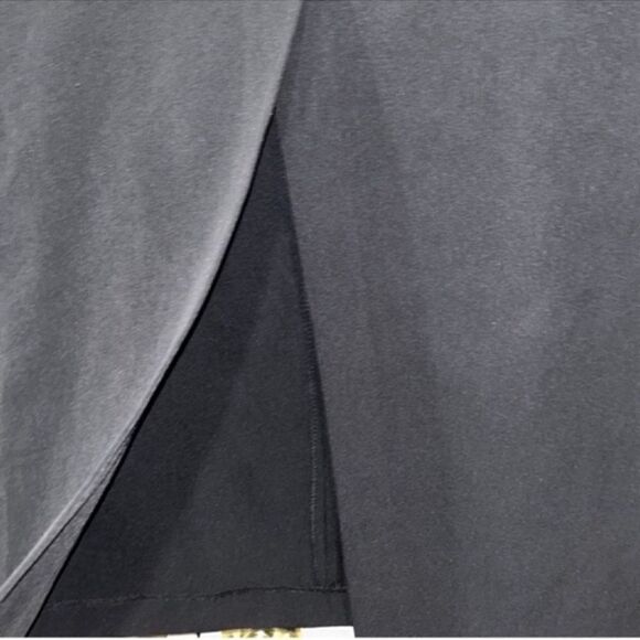 Zara Black Midi Front Slit Skirt(Size Small) - Picture 8 of 9